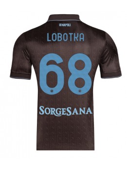 SSC Napoli Stanislav Lobotka #68 Replika Tredje Kläder 2025-26 Kortärmad